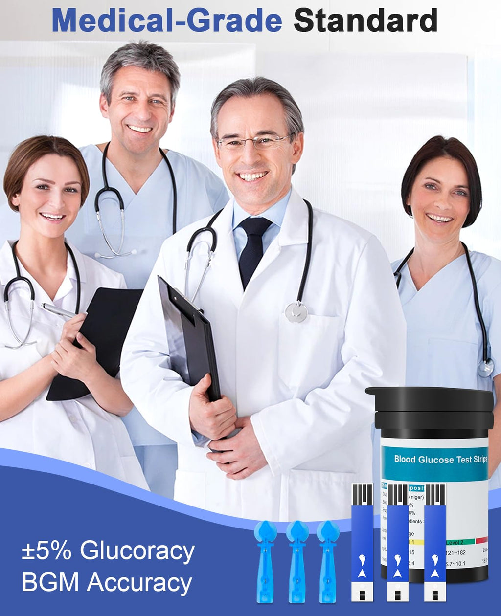 Blood Glucose Test Strips 100 Count B251009