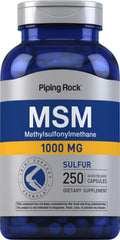 MSM 1000mg Capsules 250 Count S40782