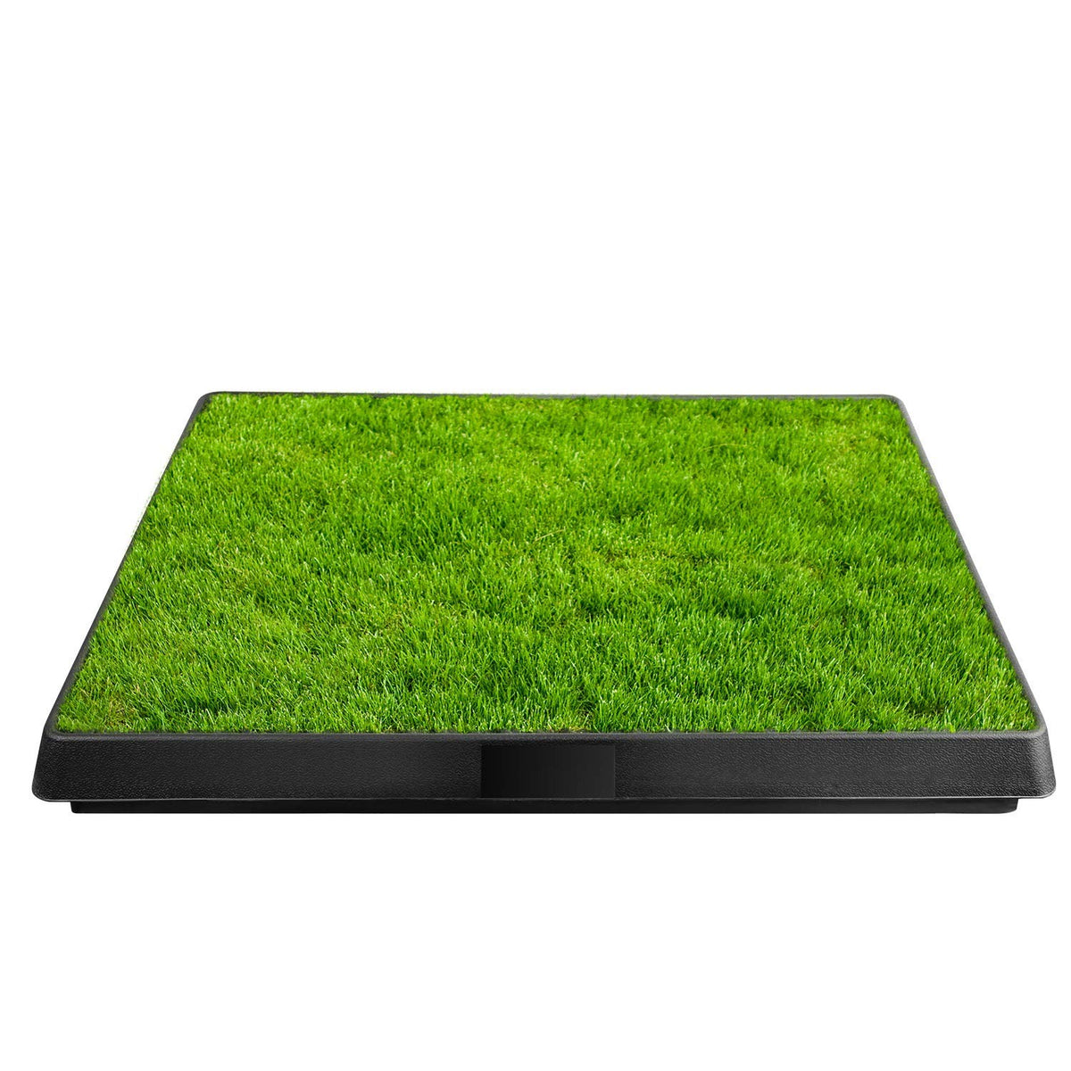 Artificial Grass Dog Potty Mat with Removable Waste Tray V687097
