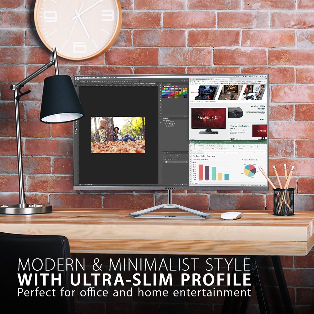 32 Inch 1080p Widescreen IPS Monitor F938357