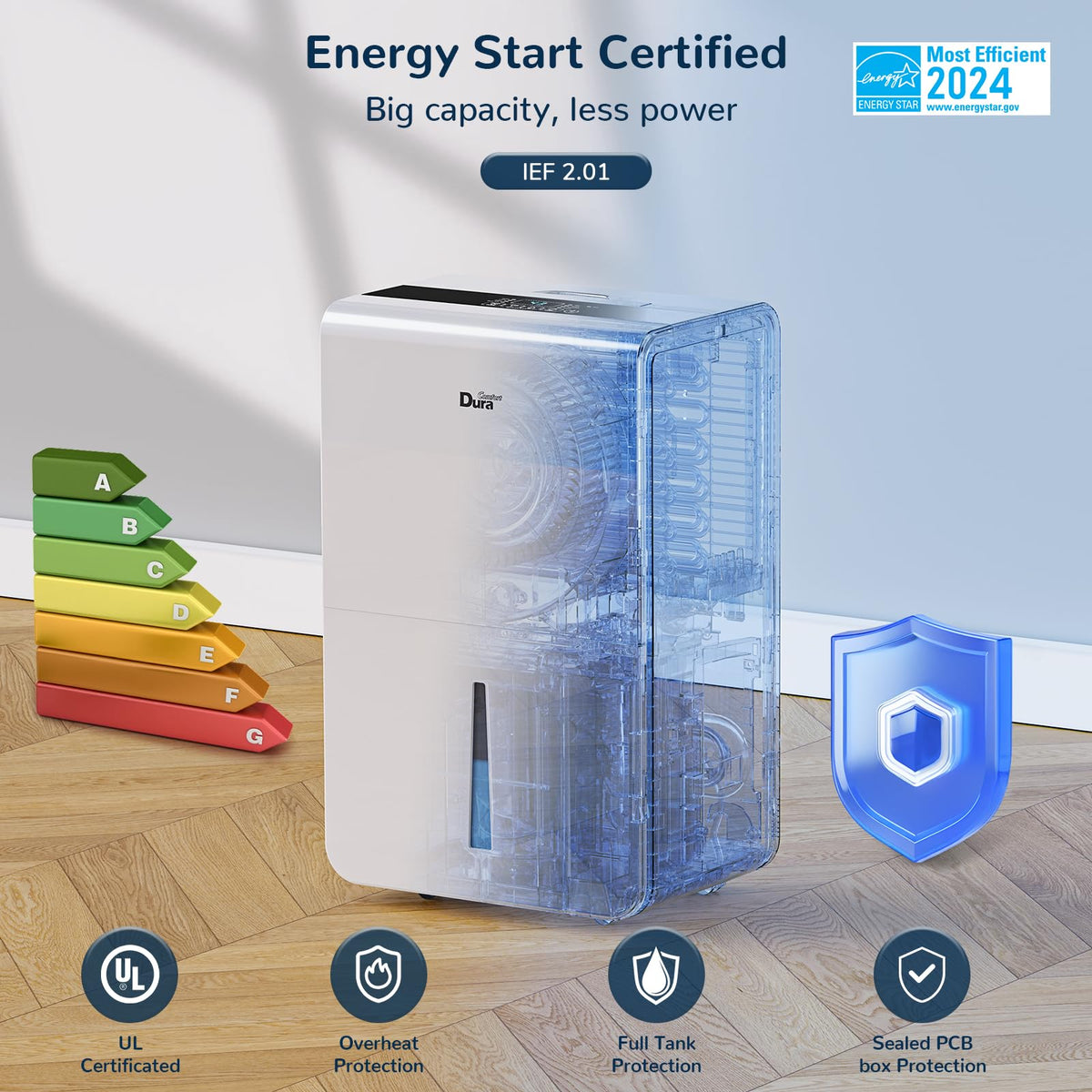 50 Pint Smart Dehumidifier with Pump R4295