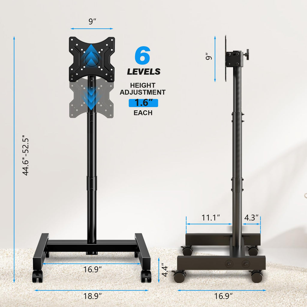 Rolling TV Stand for 13-50 Inch TVs K487999