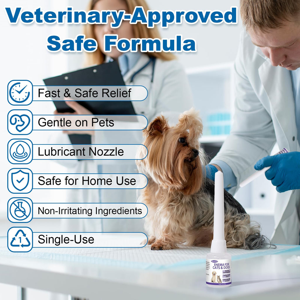 Disposable Enema for Cats & Dogs 6 mL Syringe 3 Pack F63225