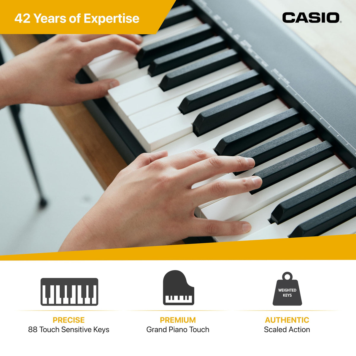88-Key Scaled Hammer Action Digital Piano T663