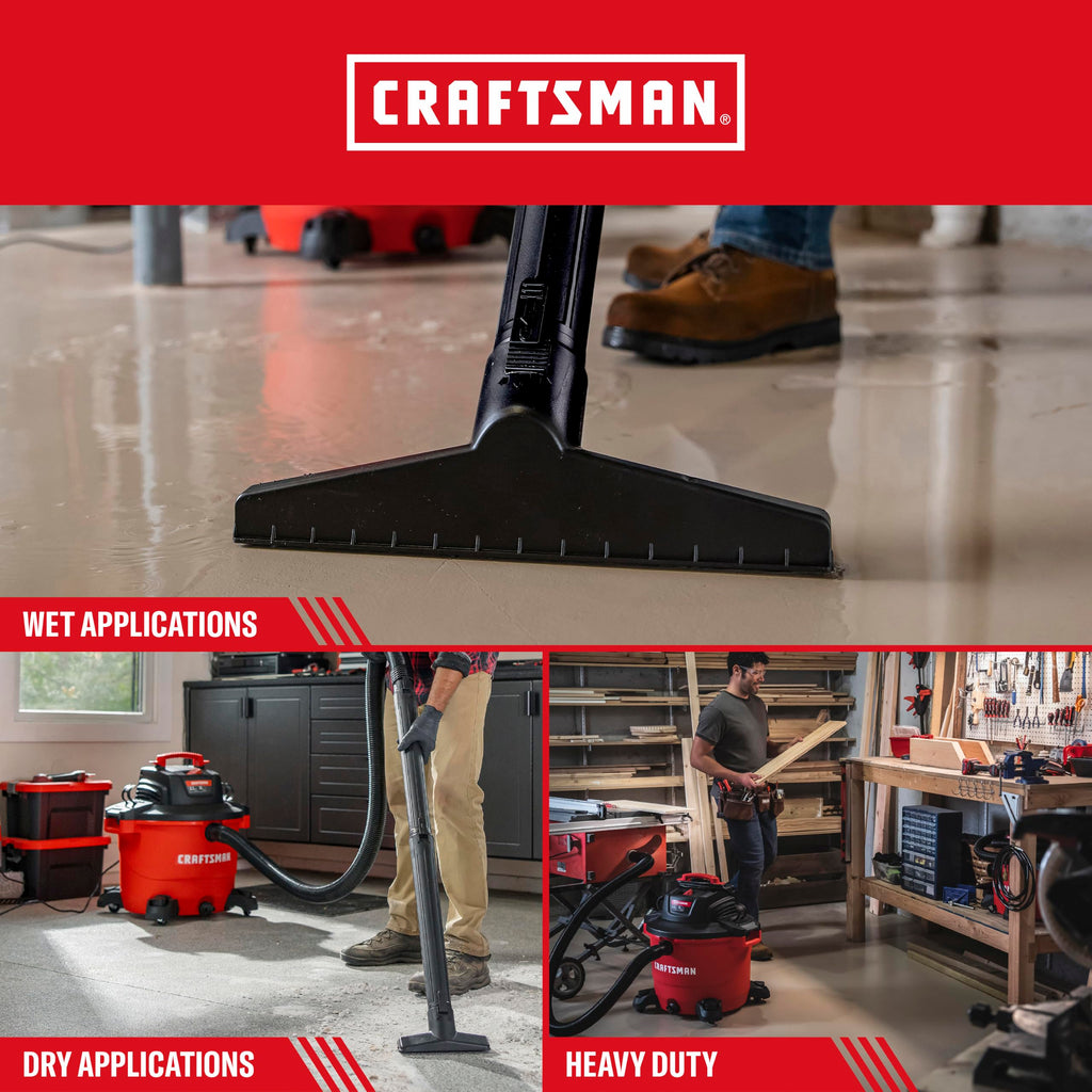 16 Gallon Wet Dry Shop Vacuum L403