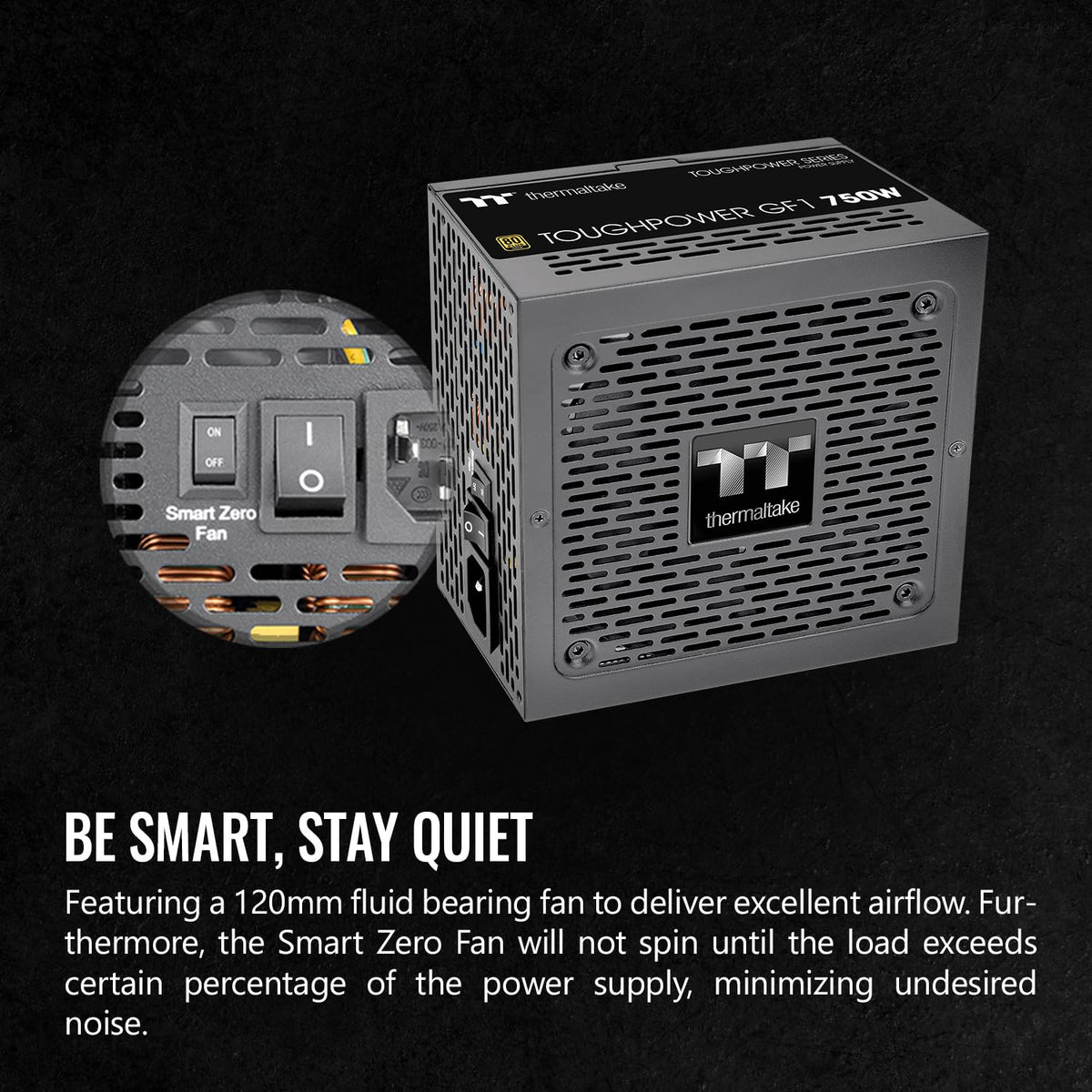 Fully Modular ATX 750W Power Supply 80 Plus Gold B30078