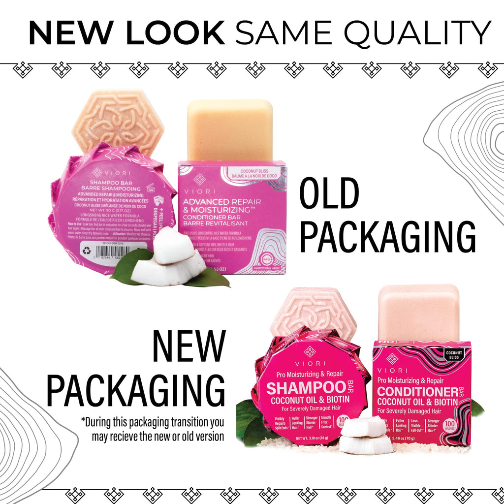 Coconut Repair Shampoo & Conditioner Set J8614