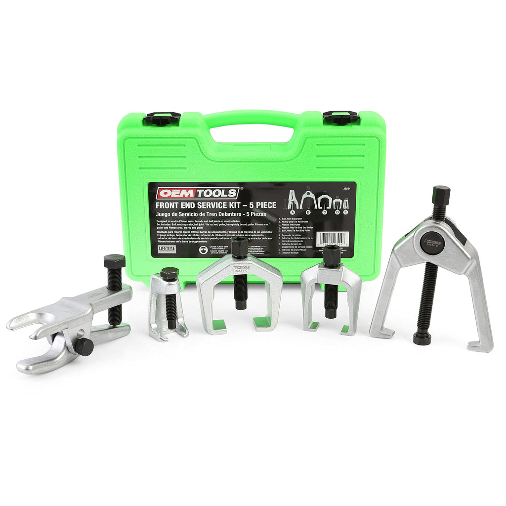 5-Pc Pitman Arm Puller & Ball Joint Separator with Case B2831