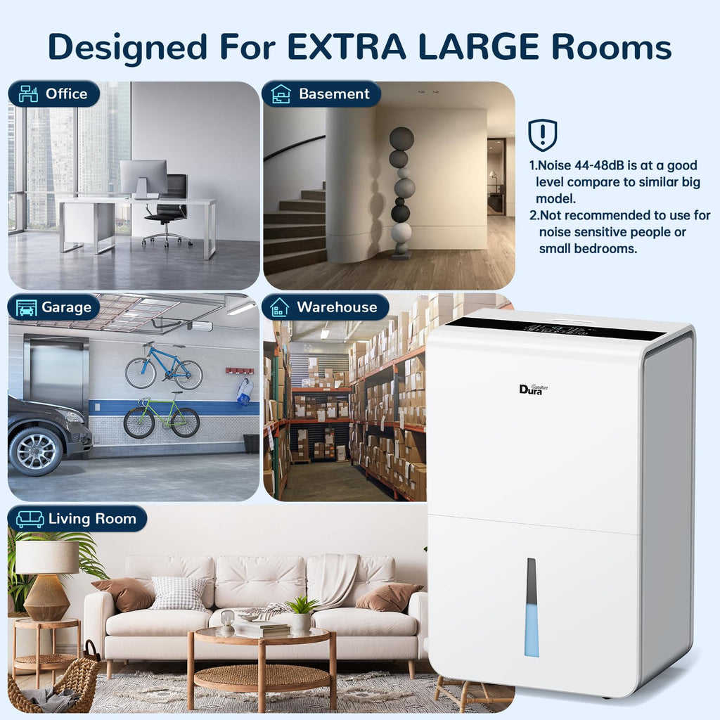 50 Pint Smart Dehumidifier with Pump R4295