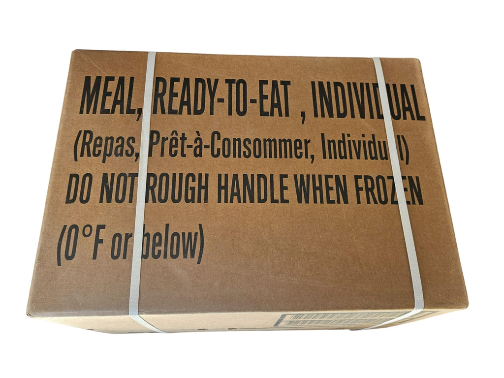 MRE Meal Ready to Eat with Entree Snacks Dessert Drink Mix Utensils Condiments Q7544