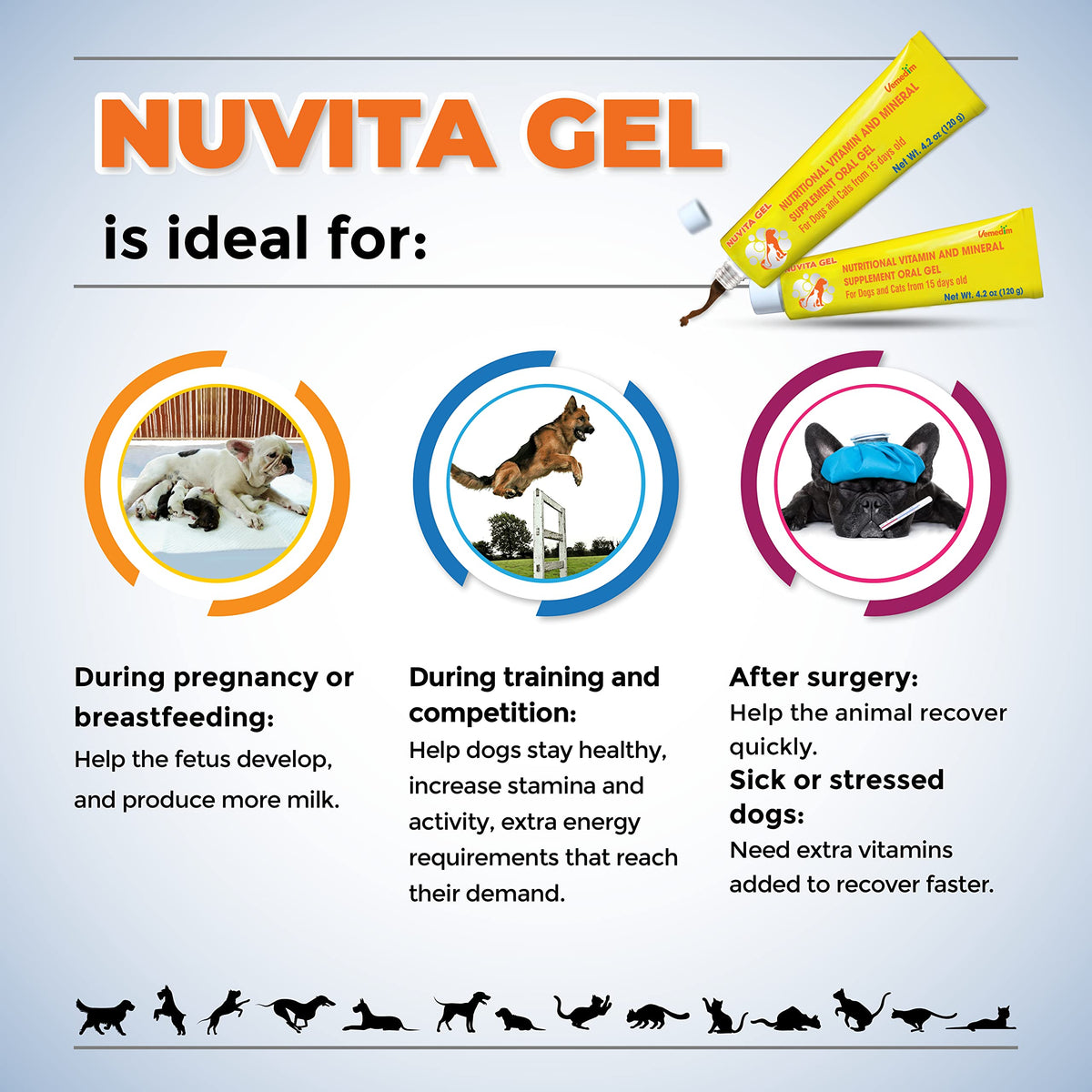 Nutritional Vitamin Gel for Dogs and Cats 4.2 oz E583400
