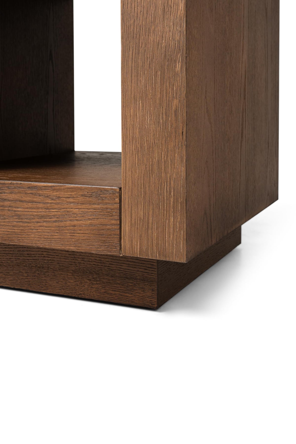 Natural Square Side Table with Storage, Set of 2 L740476