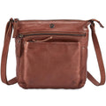 Small Genuine Leather Crossbody Bag with Adjustable Strap G2275