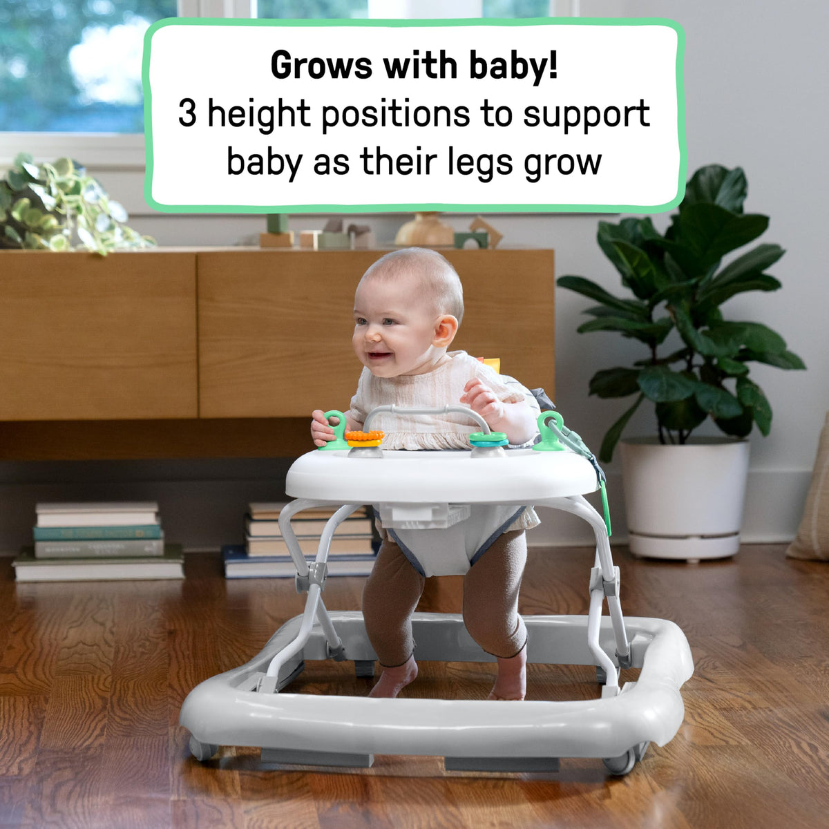 Baby Walker with 3 Adjustable Heights I773