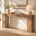 70.9-Inch Light Brown Console Table E92633