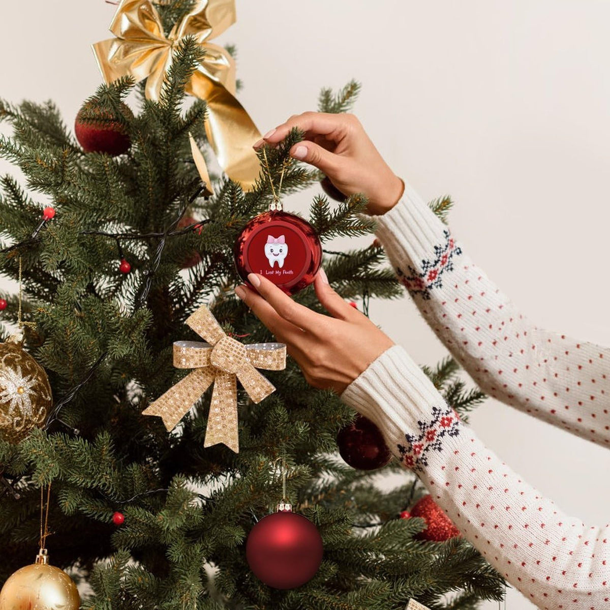 Christmas Balls Ornaments 4PCS R534676