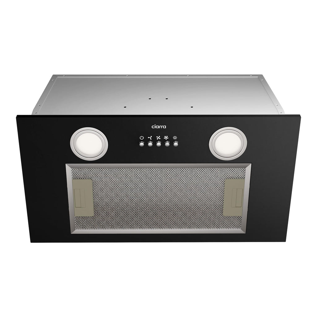 20 inch 650 CFM Black Insert Range Hood D509152