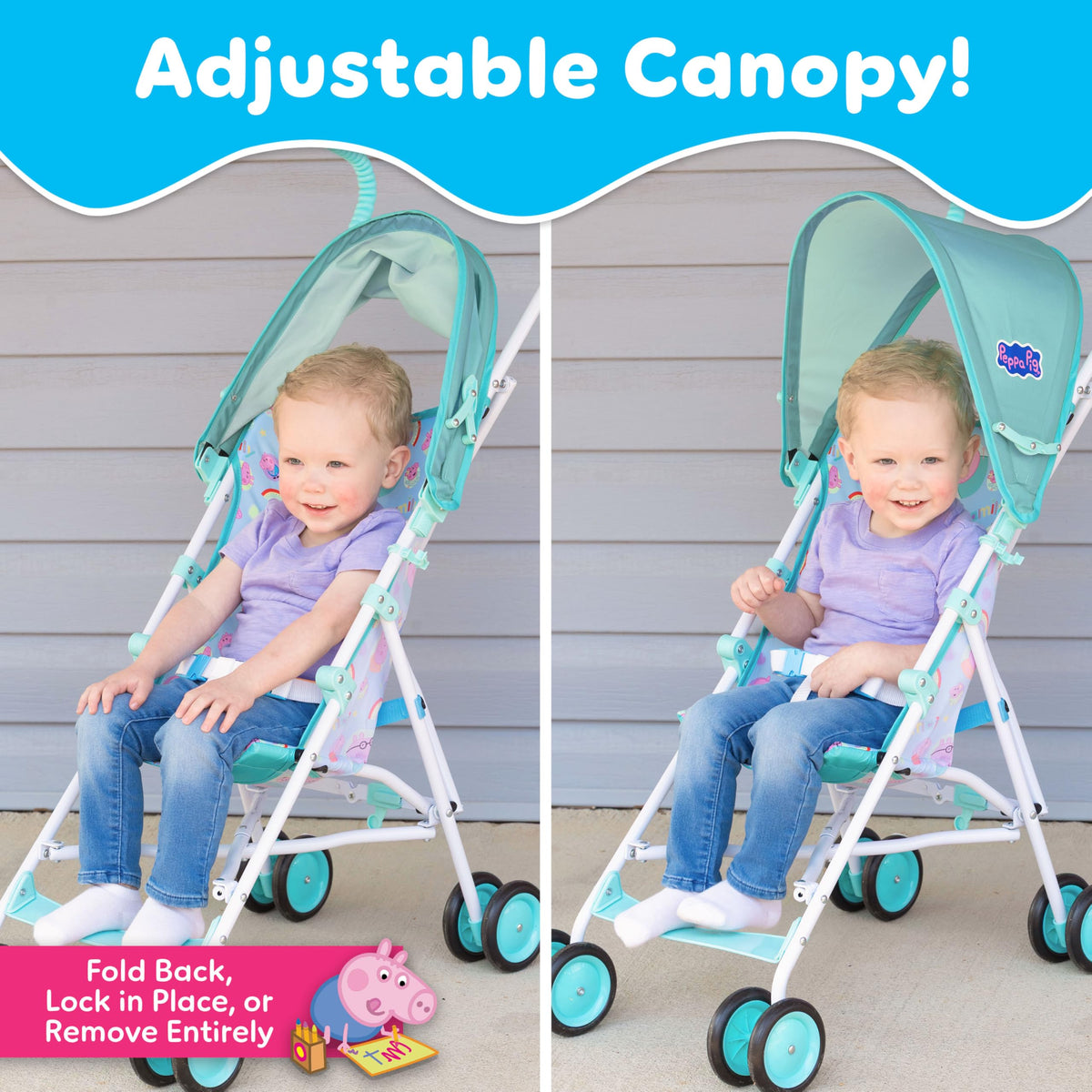 Lightweight Foldable Umbrella Stroller with 3-Point Harness L139