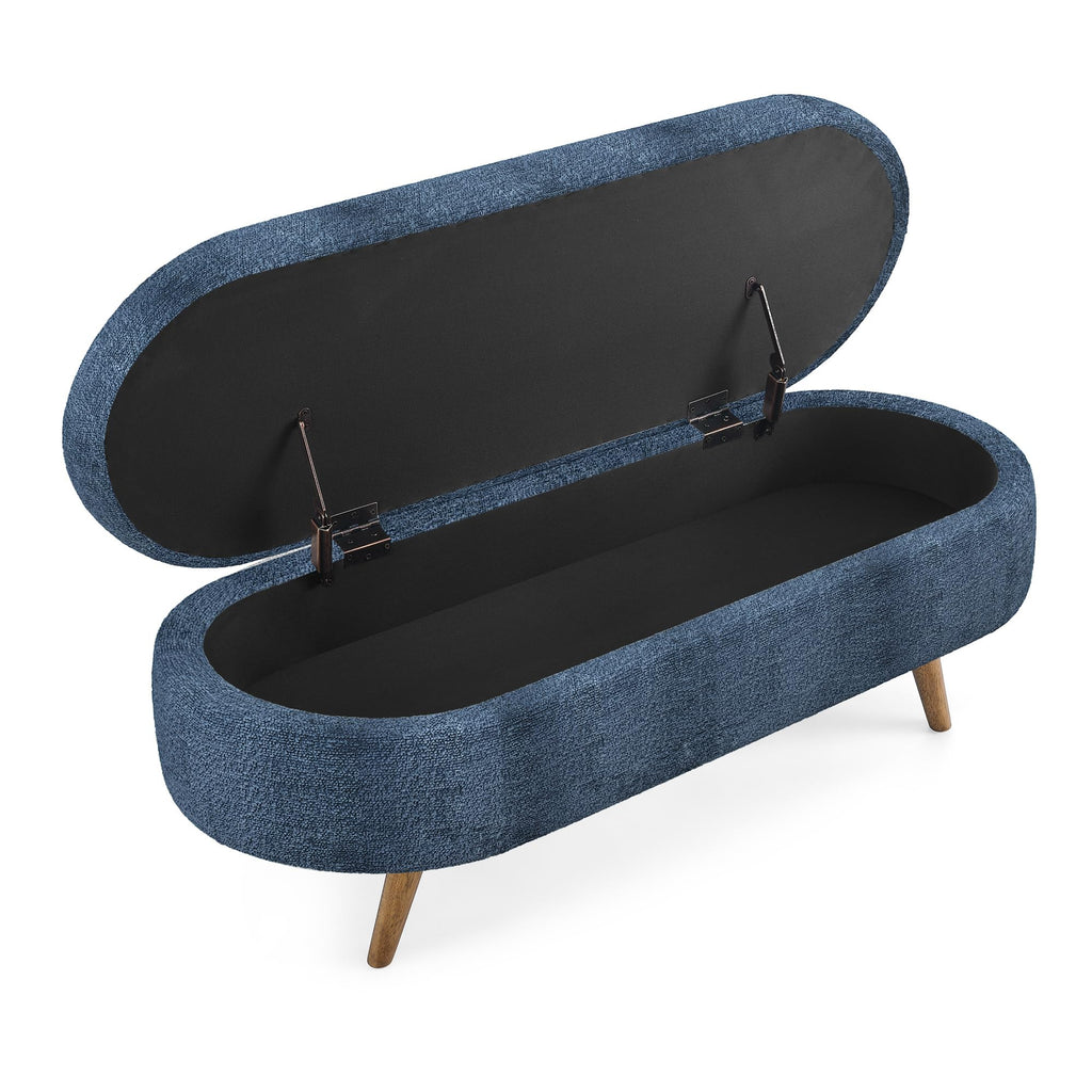 Oval Storage Bench Q82459