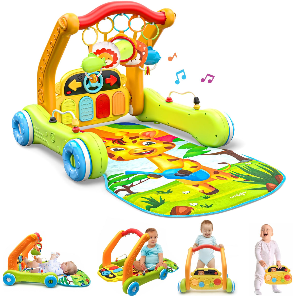 4-in-1 Baby Play Mat & Musical Activity Gym V3468