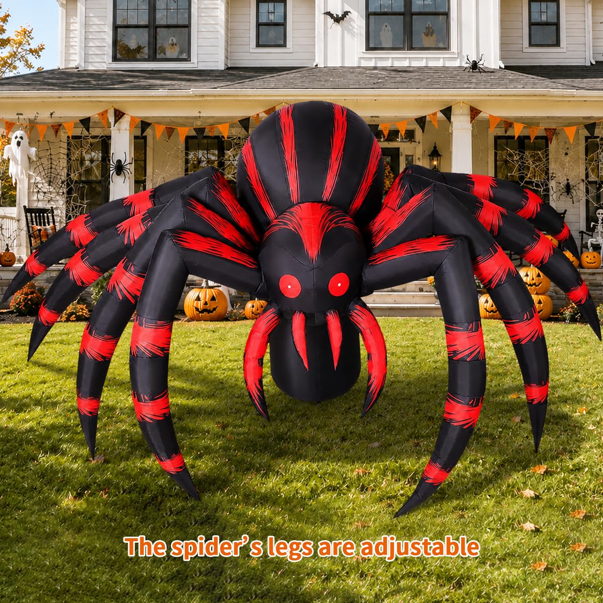 7FT Halloween Inflatables Yard Decor with LEDs Y757