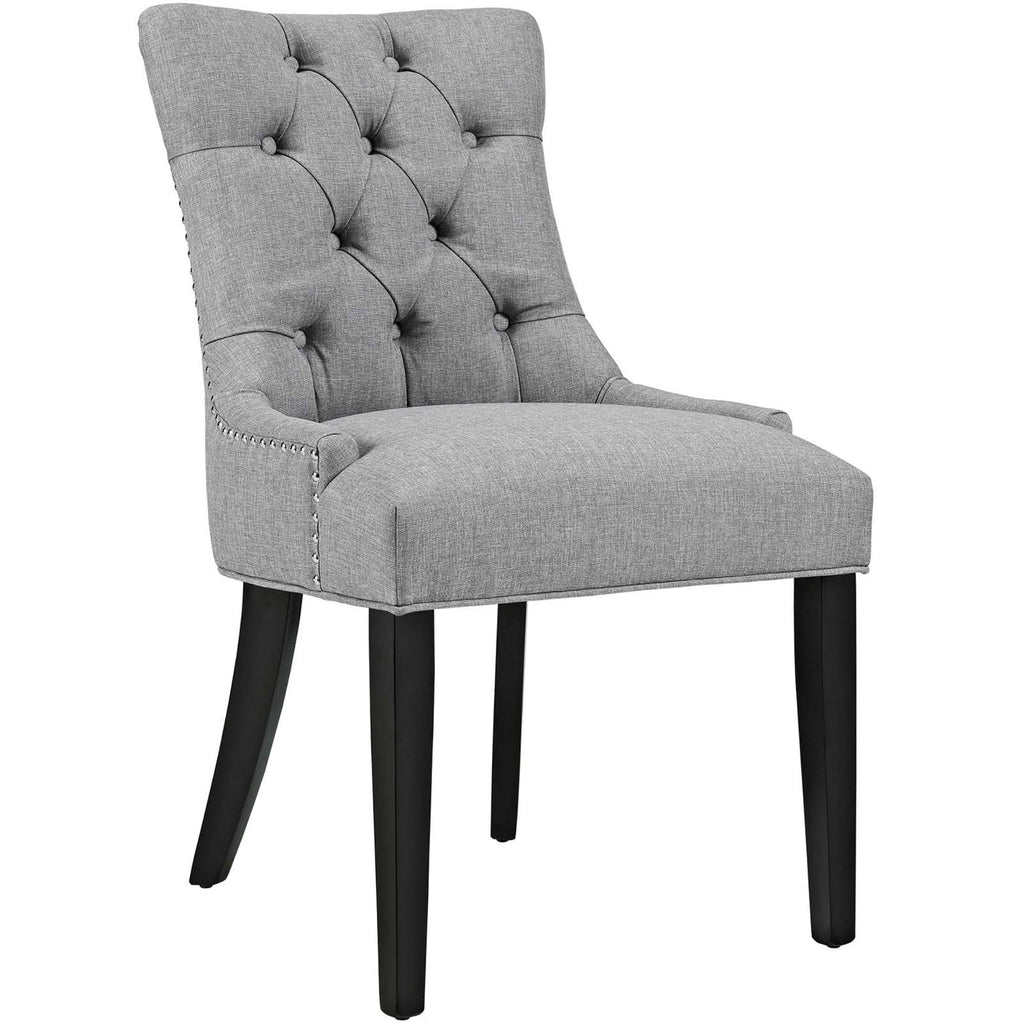 Tufted Upholstered Fabric Parsons Dining Chair with Foam Padding G768