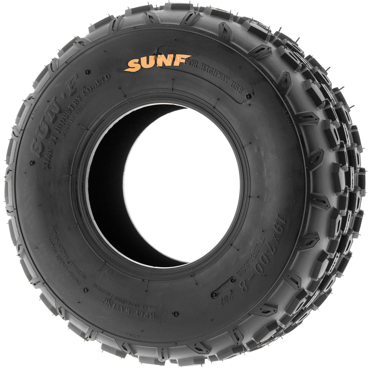 19x7-8 Tubeless 6 Ply Set of 4 E88974