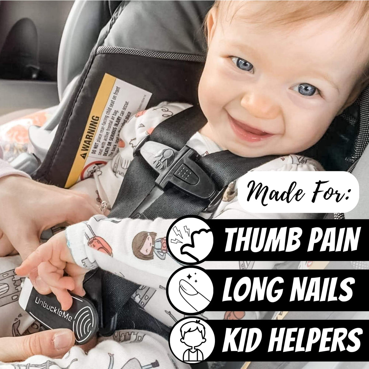 Car Seat Buckle Release Tool Gray N14389