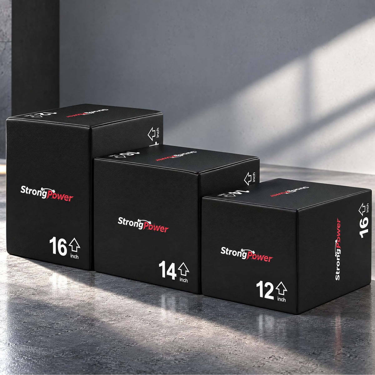 3-in-1 Foam Plyometric Jump Box P271859