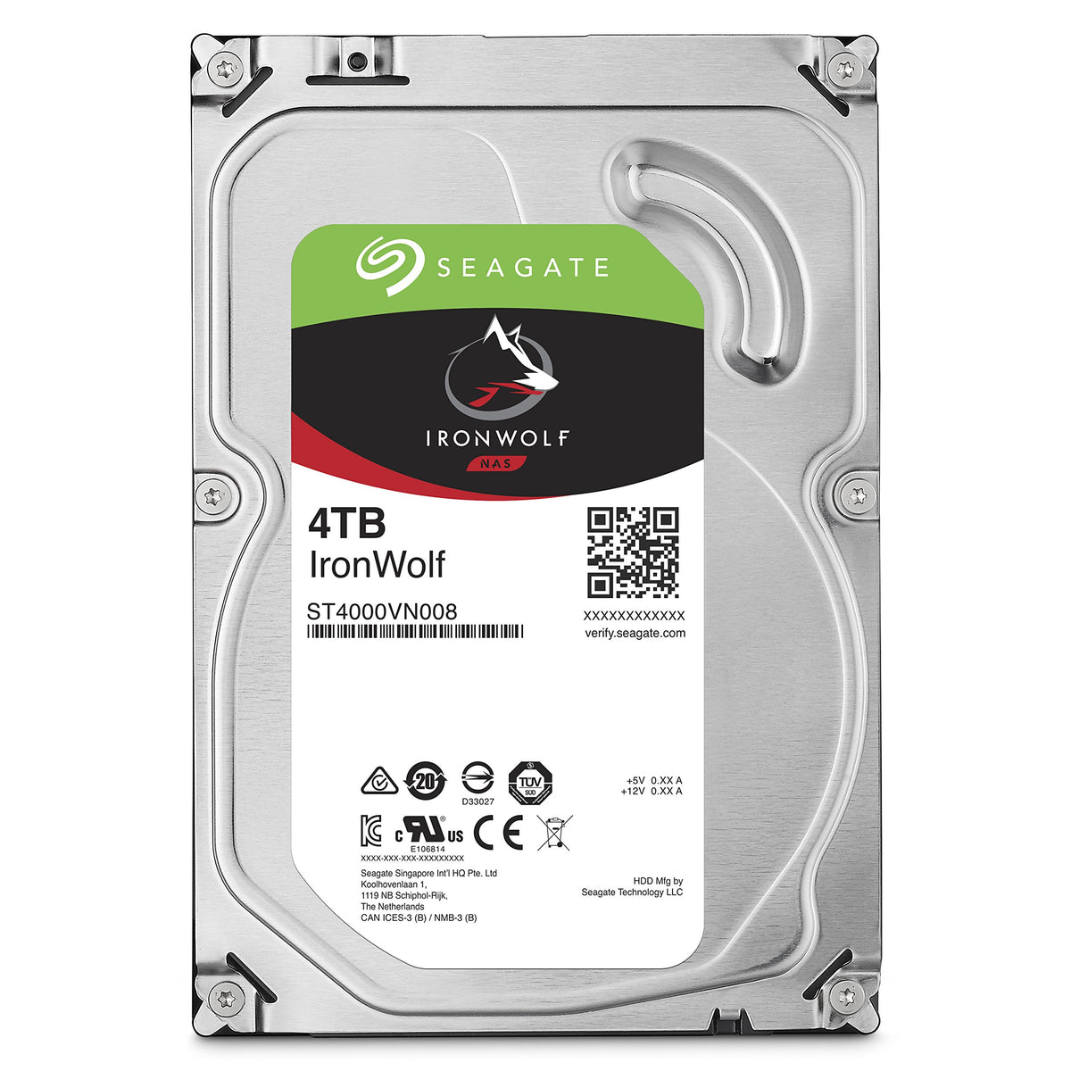 4TB NAS SATA Internal Hard Drive O44008