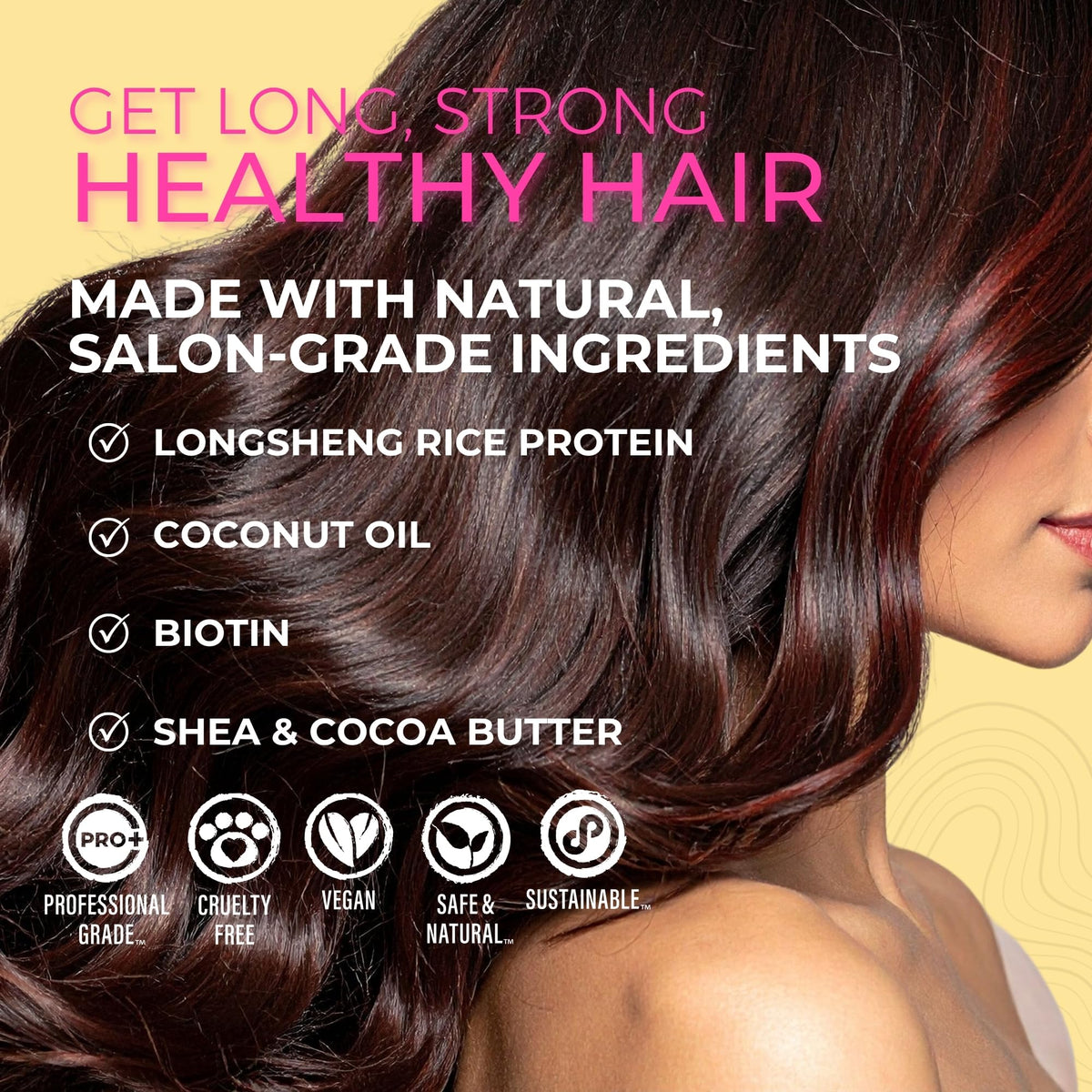 Coconut Repair Shampoo & Conditioner Set J8614